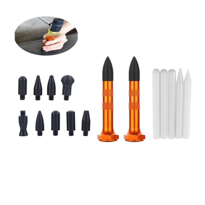 

PDR TOOL PDR TAP DOWN ALUMINUM KNOCK DOWN SCREW-ON HEADS PLASTIC METAL - AUTO BODY PAINTLESS DENT REPAIR TOOLS