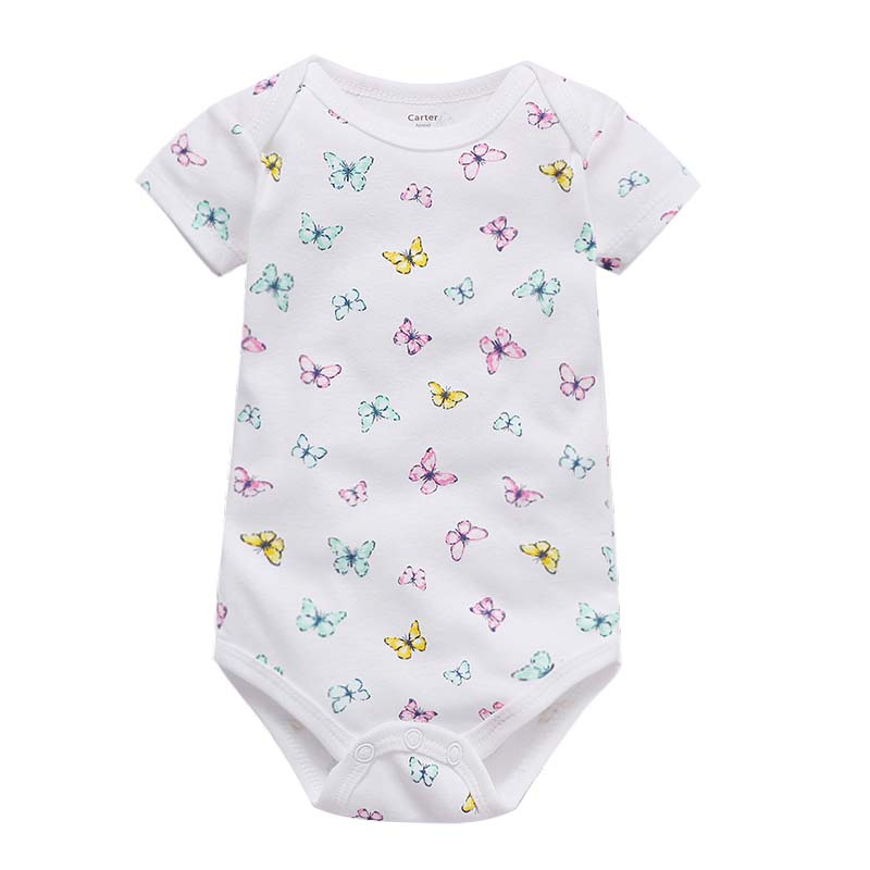 

Babies Boys Short Sleeve Clothes Baby Girls Romper Newborn Toddler Infant 0-24 Months Body One Piece Rompers, E567-003