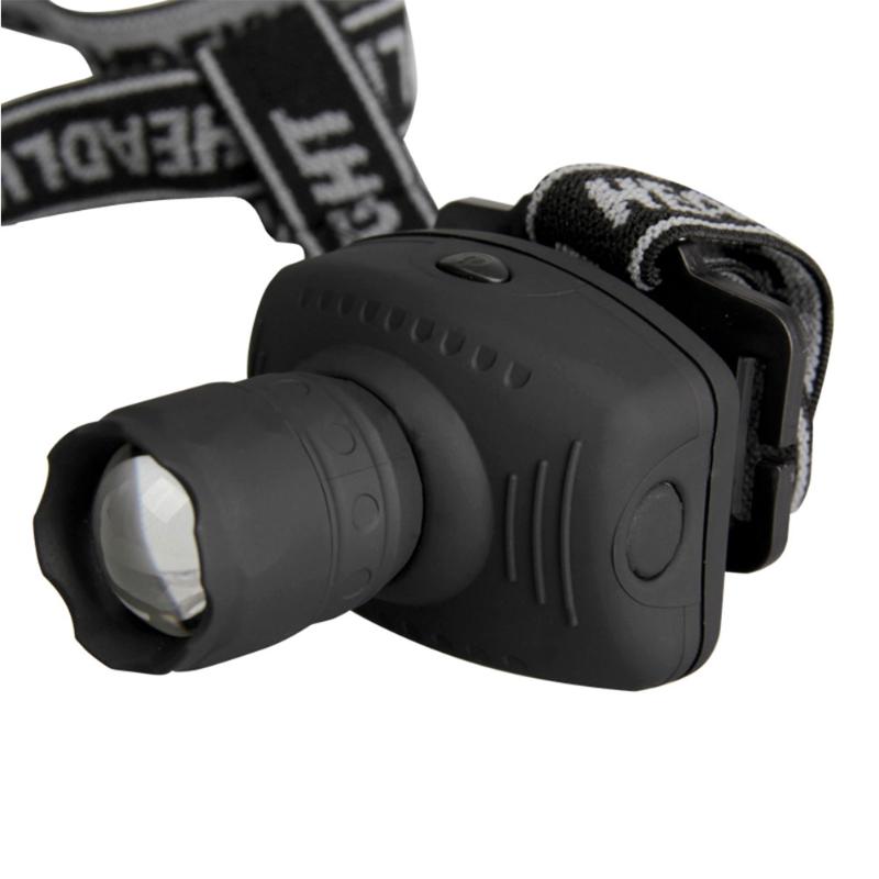 

3w LED Night Fishing Headlamp Camping Light 3 Battery LOT