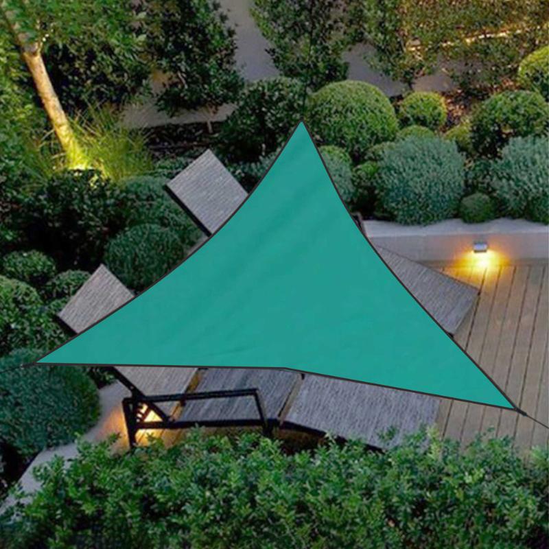 

6x6x6m Triangular Sunshade Sail Waterproof Sun Shelter Garden Patio Pool Shading Cloth Outdoor Awning Camping Picnic Tent