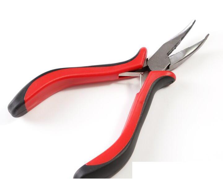 

wholesale hair extension pliers hair extension tools straight and curved pliers Hand Tools free shipping