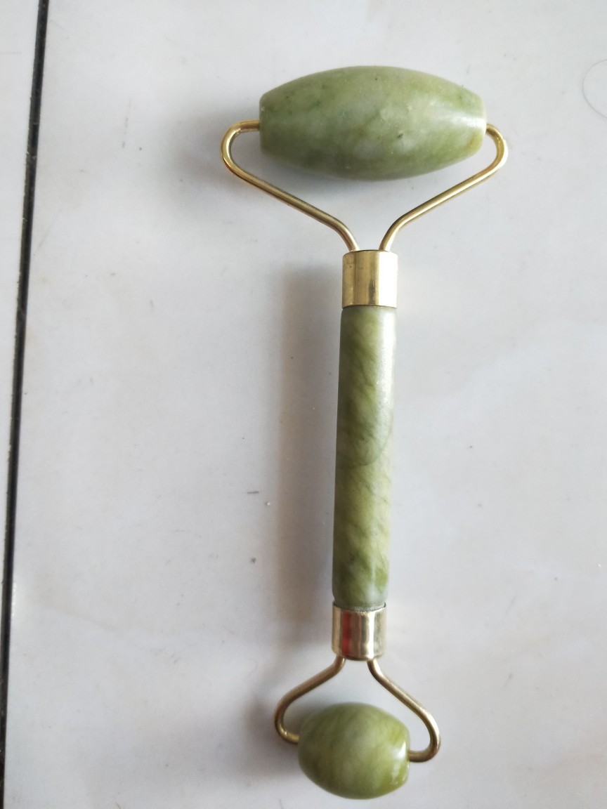 1PCS Natural Facial Beauty Massage Tool Jade Roller Face Thin massager Relaxation Tool Drop ship face massager jade roller-image-555680151