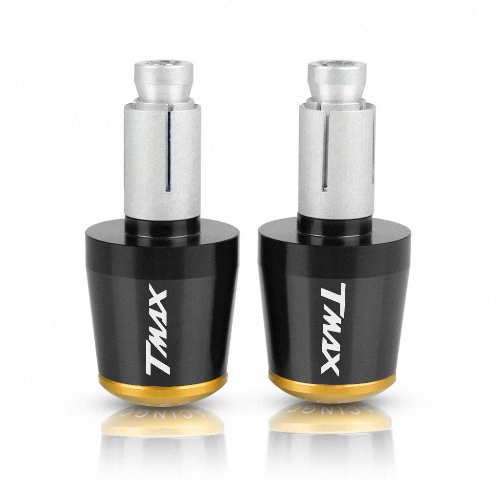 

For TMAX500 TMAX 530 TMAX-500 Motorcycle Accessories 7/8" 22MM Handlebar Hand Grips Handle Bar End Cap NFq1#