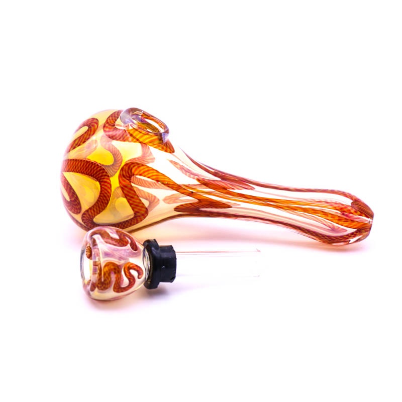 

Glass water pipes Manufacturer wholesale glass smoking pipe bubbler with good handfeel mini water pipe hand pipes free shipping