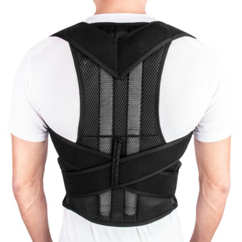 

Men's Women's Magnetic Back Posture Corrector Shoulder Support Brace Back Support Orthopedic Corset Corrector