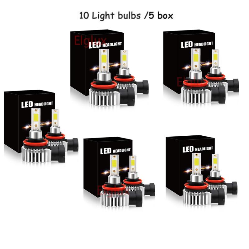 

2pcs H7 LED H1 H11 9005 9006 H4 LED Car Headlight 80W 12000LM Auto Headlamp Light Bulb Fog Lights White 8000K 6500K 12V Lamp