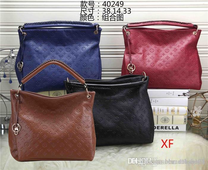

2020 NEW styles Handbag Famous Name Fashion Leather Handbags Women Tote Shoulder Bags Lady Leather Handbags Bags purse F372 BAGS