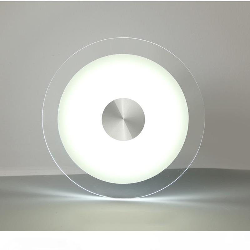

5W 7W Embedded Transparent Downlight Led Aisle Corridor Downlight Living Room Bedroom Decorative Ceiling Lamp