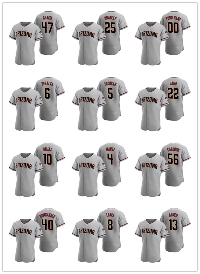 

Diamondbacks Men Women Youth 22 Jake Lamb 13 Nick Ahmed Crimson 2020 Authentic Road baseball Jersey, 10