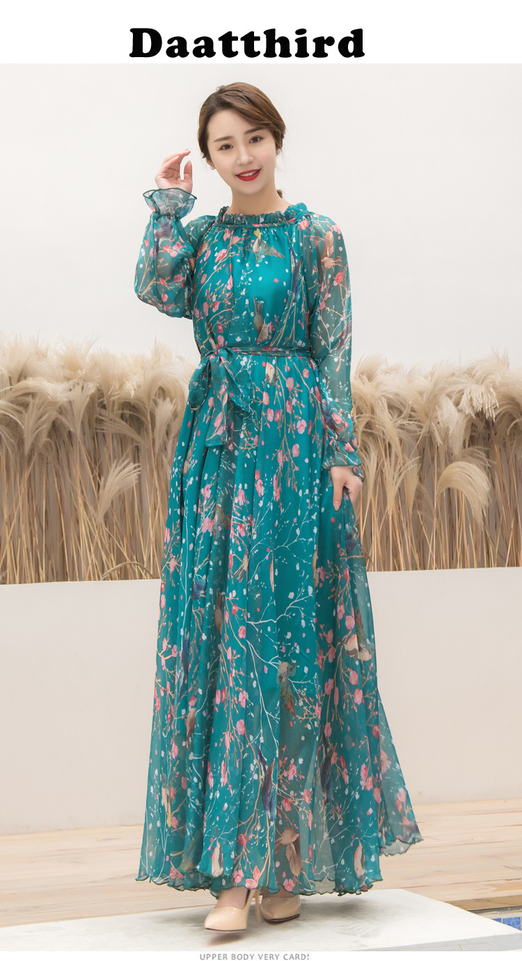 maxi sundresses with sleeves