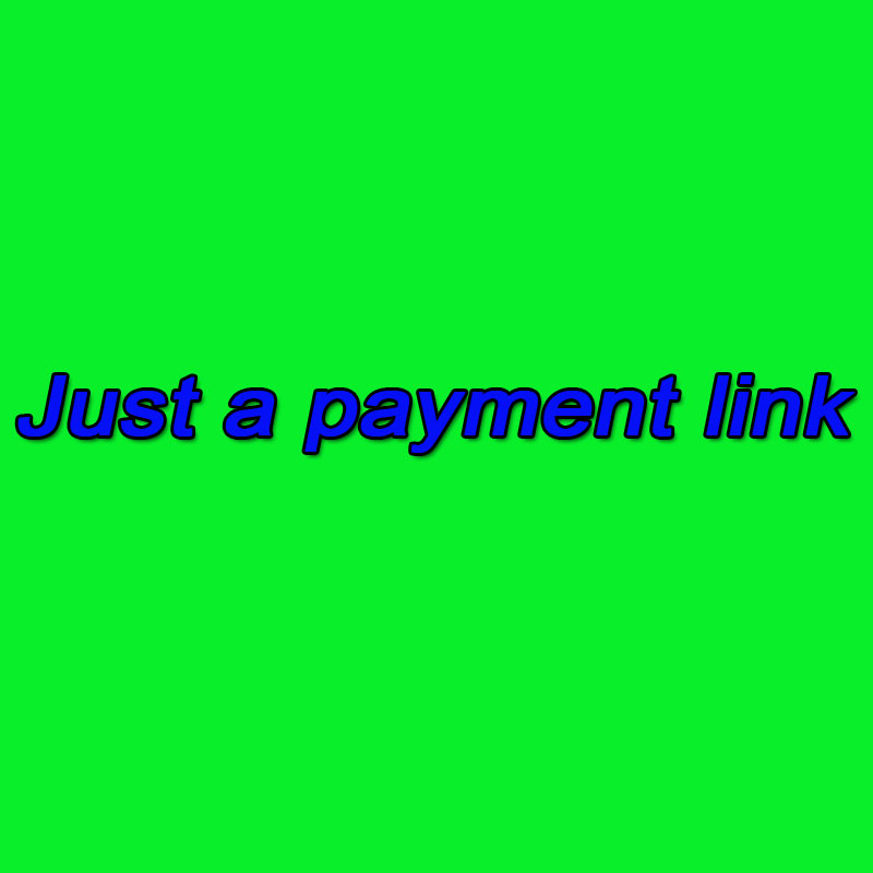 

This is only a payment link, you cannot order here. Please understand that this is only a payment link Link 2