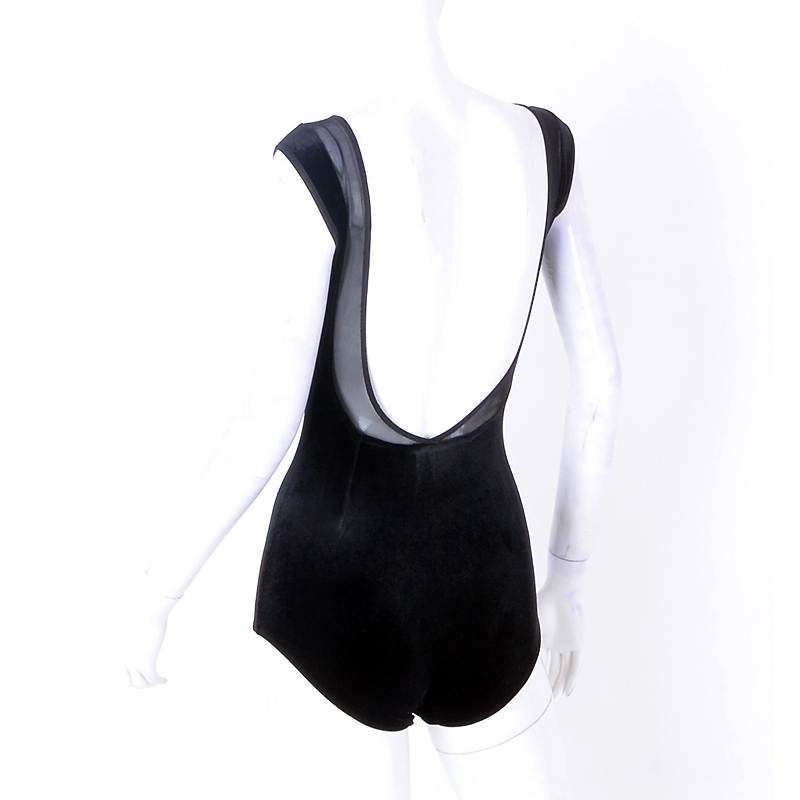 

Sexy Latin Dance Costume For Women Mesh Latino Practice Top Salsa Dance Bodysuit Ballroom Tango Waltz Sumba Outfits JL1109, Black