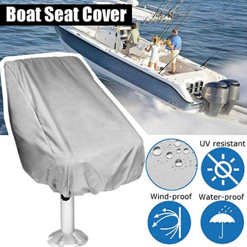 

Foldable Dust UV Resistant Yacht Polyester Closure Ship Helmsman Protection Boat Seat Cover Waterproof Outdoor Furniture Fishing