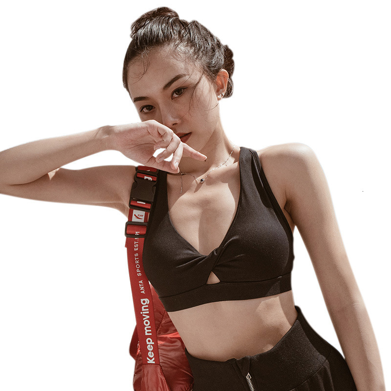 

Sexy Underwear Black Gather Sports Wear For Women Gym Tank Crop Top Sport Tight Yoga Bra Fitness Workout Tops Sports-bra Hot Bh