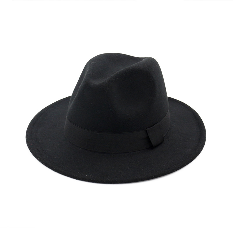 

2020 Retro Men Women Ladies Hats Ala Jazz Hat Autumn Winter Cap Cotton Imitation Wool Bowler Hats New Round Caps, 12