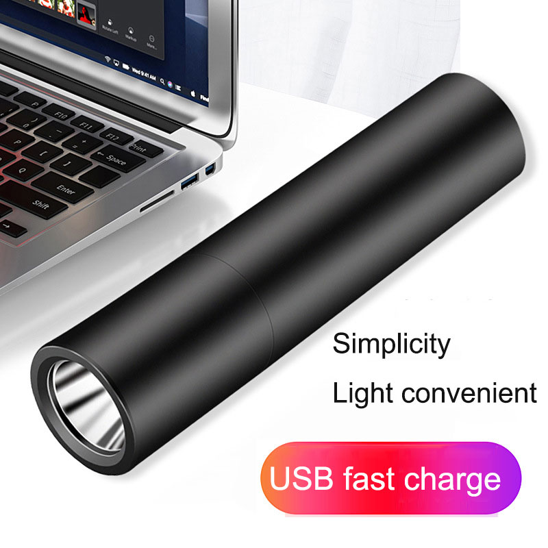 

LED Mini Q5 Strong Light Portable USB Rechargeable Outdoor Lighting Zoom Waterproof