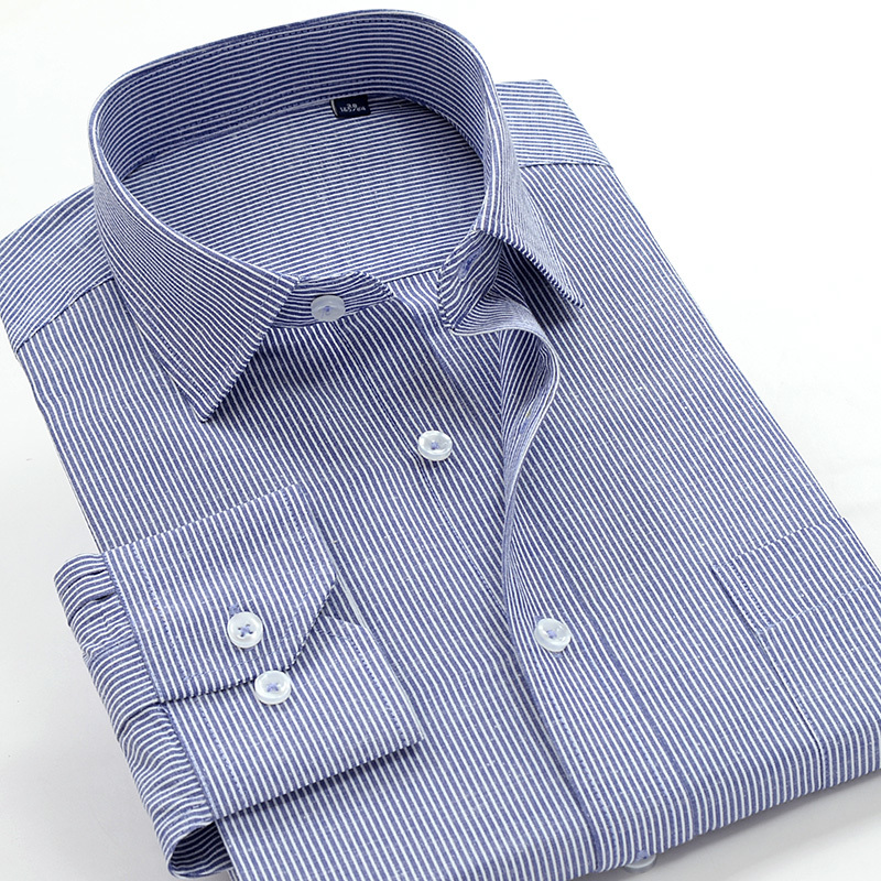 

new spring hihg qulatiy men's formal obese long-sleeve cotton fashion Striped shirt plus size  -7XL 8XL 9XL 10XL39-50, 618057