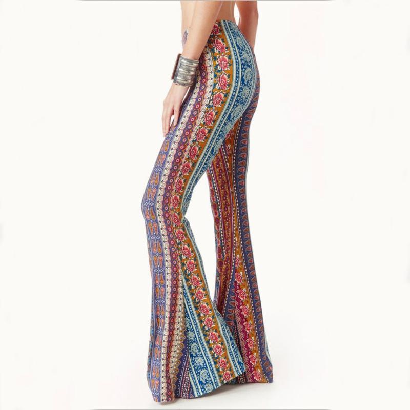 bohemian flare leggings