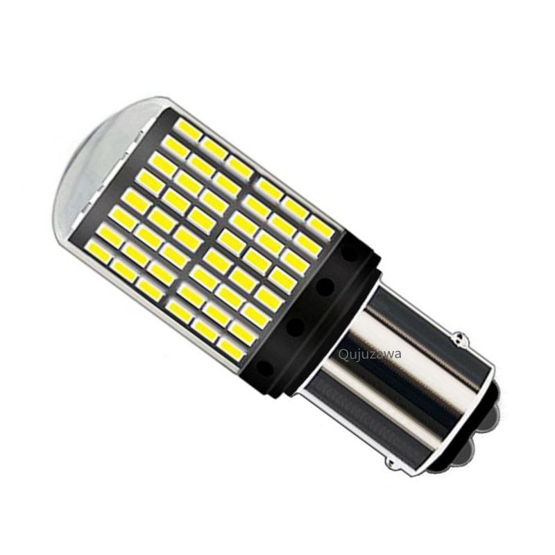 

1PCS 1157 P21/5W BAY15D Canbus Error Free Super Bright 2000LM LED 21/5W Auto Brake Light Car Tail Fog Lamps Turn Signals Bulb, As pic