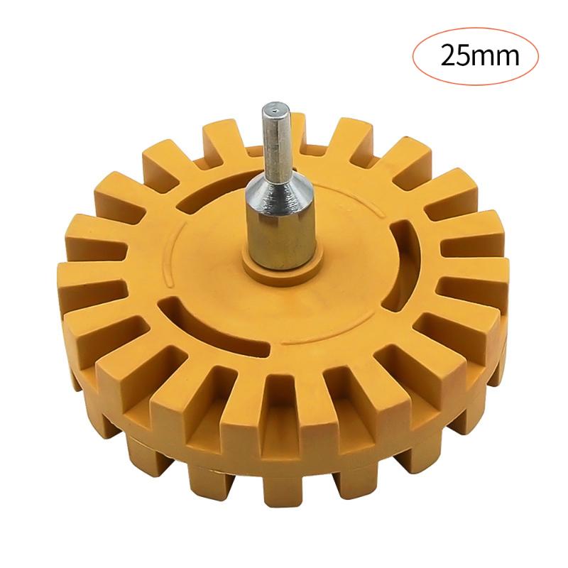 

Hot New 25mm/20mm 4 inch Pneumatic Rubber Remover Wheel Car Decal and Sticker Removal Eraser Decal Removal Scraper Tools