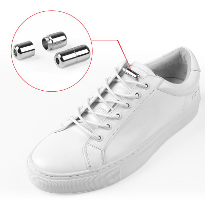 Gritin Cordones Elásticos para Zapatillas 2 Paquetes（Negro y Azul） Cordones Elasticos para Zapatillas Zapatos Deporte con Sistema de Cierre Rápido sin Atar Suave y Cómodo. 