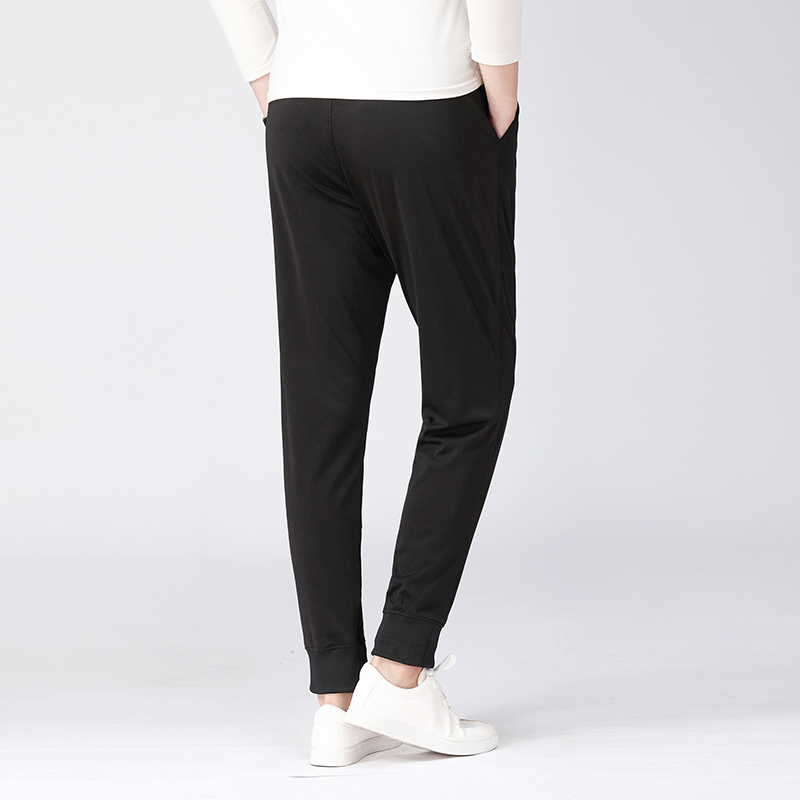 

Pants Elasticity Large Men Size Fat Casual Joggers Male Loose Fashion Hip Hop Street Spring Trousers, Black