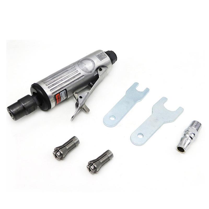 

1/4" Pneumatic Die Grinder Air Die Grinder Grinding Mill Engraving Tool Polishing Machine Set for Pneumatic Tools