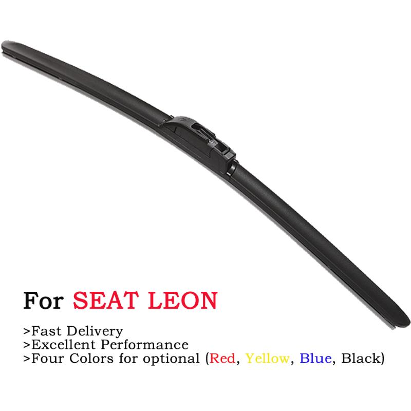 

HESITE Color Front Window Wipers For SEAT LEON 5F 1P 1M 1 2 3 Accessories 2006 2007 2008 2011 2012 2014 2020 2020