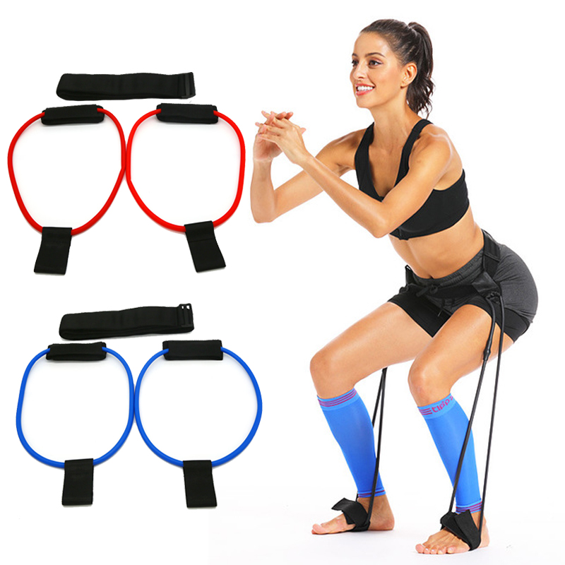 

Sport Fitness Booty BuPedal Exercise Resistance Bands Women Adjustable Belt Workout Muscle Training Elastic Booty Bands