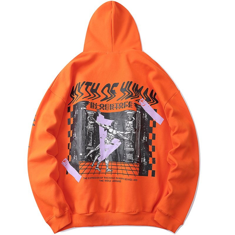 

Fleece Hoodies Sweatshirts Men Women Letter Pattern 3d Print Casual Streetwear Autumn Winter Hip Hop Hoodie Pullover Outwear Man, Black