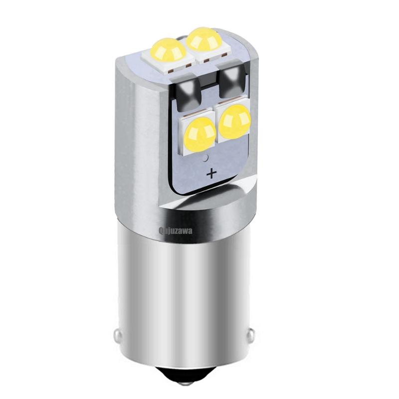 

1PCS BA9S BAX9S BAY9S T4W T11 H6W Super Bright LED Car Reading Dome Lamp Auto Parking Light License Plate Bulb White Red Yellow, As pic