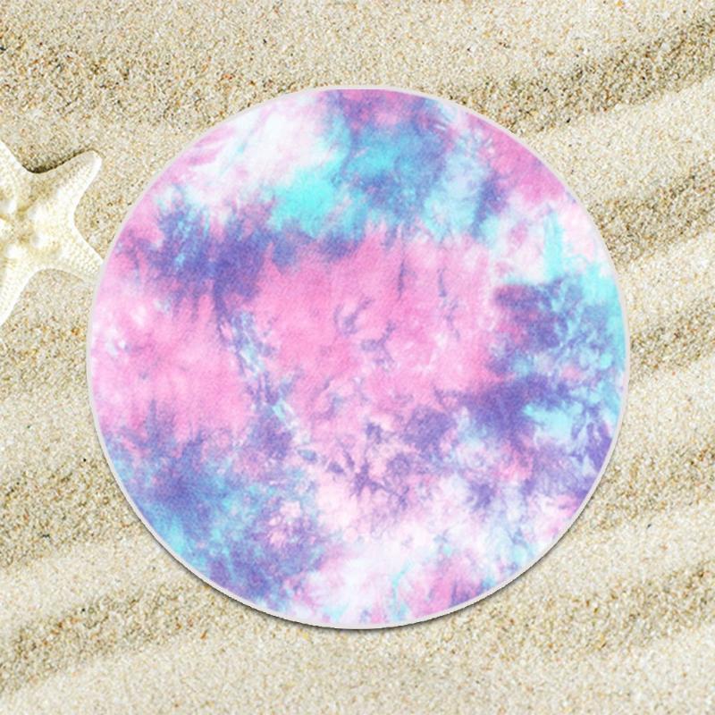 

Tie Dye Beach Towel Toalla Playa Plage Serviette Bain Toalha Praia Towel Beach Recznik Plazowy Serviette TieDye Summer Mat