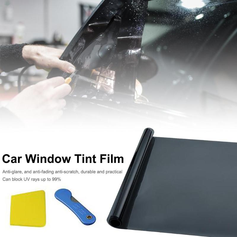 

Car Window Tint Film Explosion-proof Anti-scratch Window Glass Insulation Stickers Solar UV Protector 99% UV Rejection