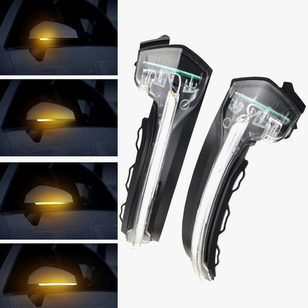 

For Audi A3 8V S3 RS3 S line 2014 2015 2016 2017 2018 Dynamic Side Mirror light LED Turn Signal Indicator blinker