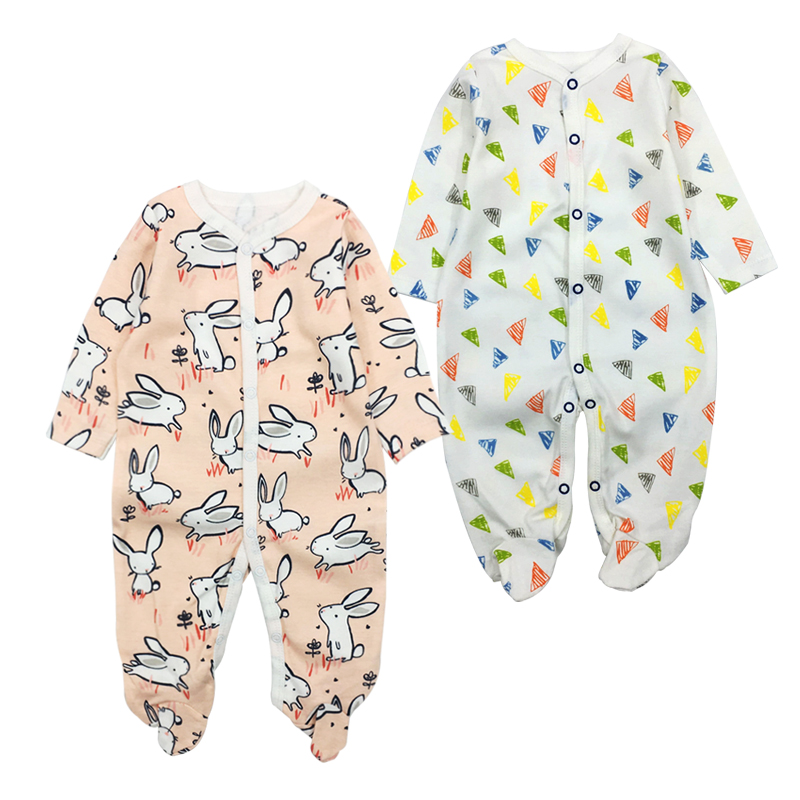 

2 Piece/Lot Newborn Baby Clothing 2020 Baby Boy Girl Romper Clothes Long Sleeve Infant Product Baby's Sets