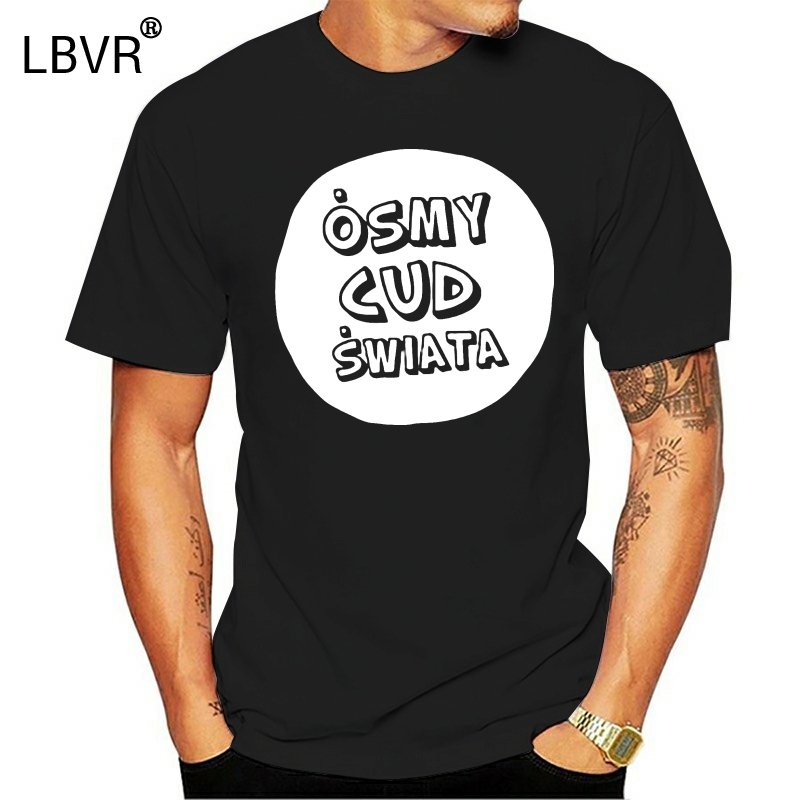 

Eighth World Miracle Nova tshirt tshirt male CzarnyKoszulka Mens tshirt Mens T-shirt Polish shirt Poland Tee Gift Funny, Blackmenxiao1176