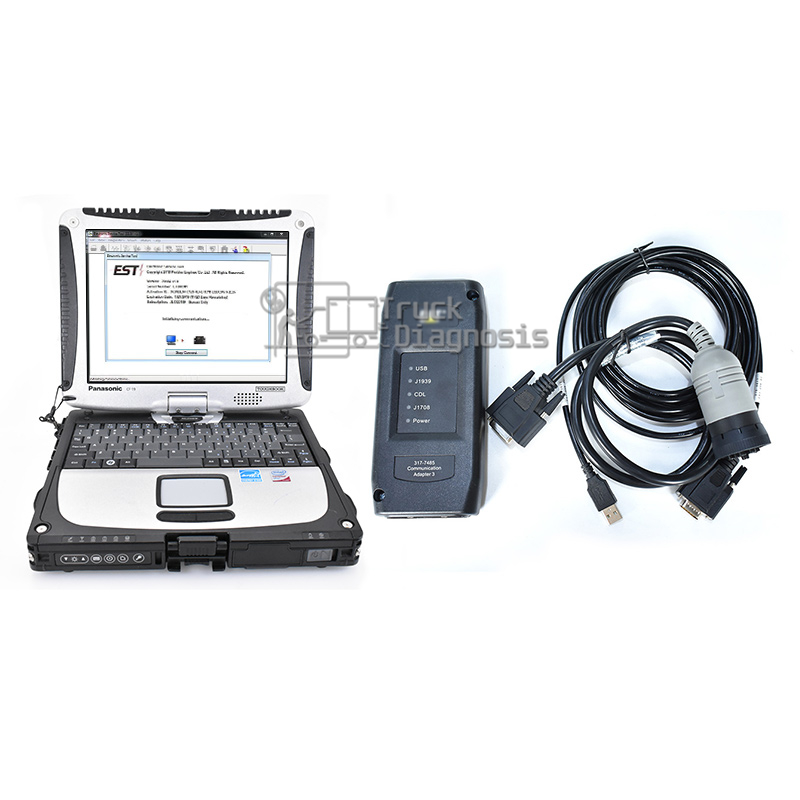 

For Communication Adapter III comm 3 diagnostic tool with diagnostic interface+catsis software+Flash software+t420 laptop