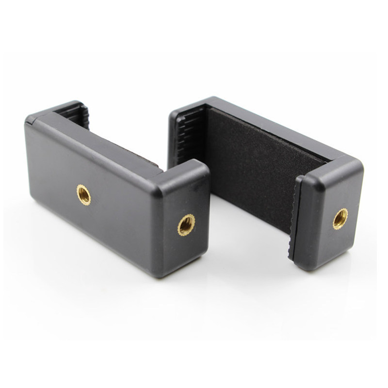 

5.8-11.5cm Mini Clamp Camera Adapter Tripod Mount Base Bracket Clip Phone Holder Stand Selfie Clips for 1/4 Tripod Monopod Selfie stick Clip