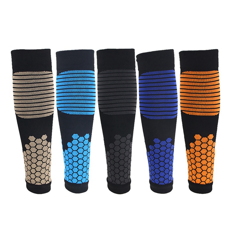 

1 Pair Professional Calf Compression Sleeve Running Sports Socks Anti Slip Breathable Ankle Protector Shin Guard, Abo