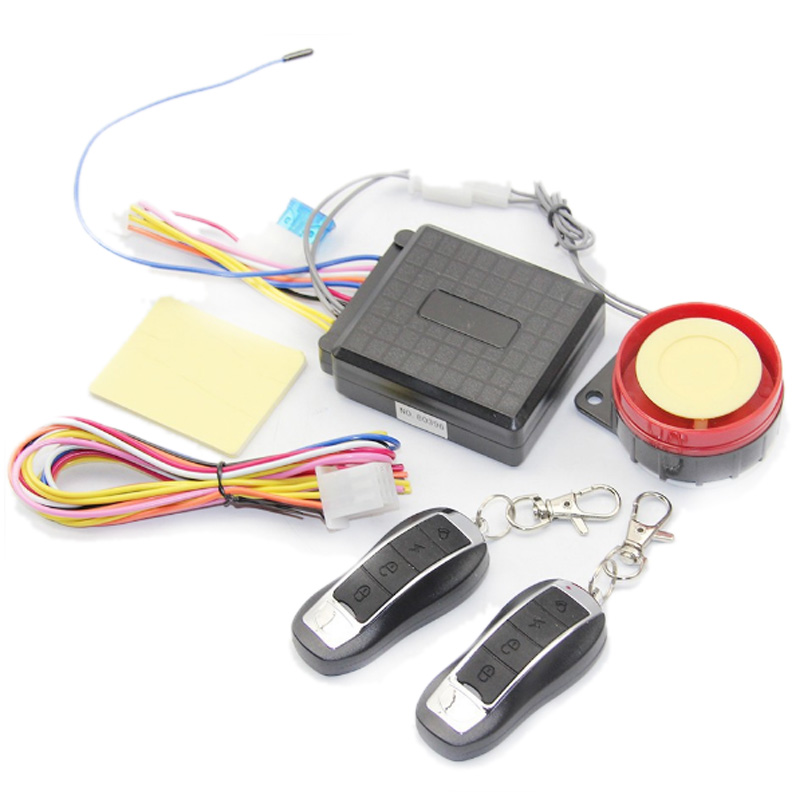

Motorcycle Anti-Theft Alarm Double Remote Control Start Flameout Full Function