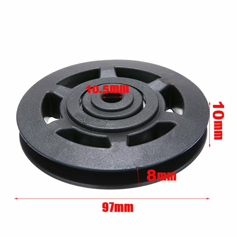 

Part Pulley wheel Training Exercise Workout Universal 97mm Cable Gym Fitness