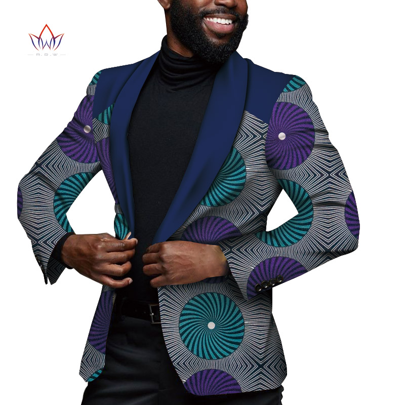 

2020 African Jacket For Men African Long Sleeve Top Mens Clothing Dashiki Print Blazer Men Outfits WYN1262, 13