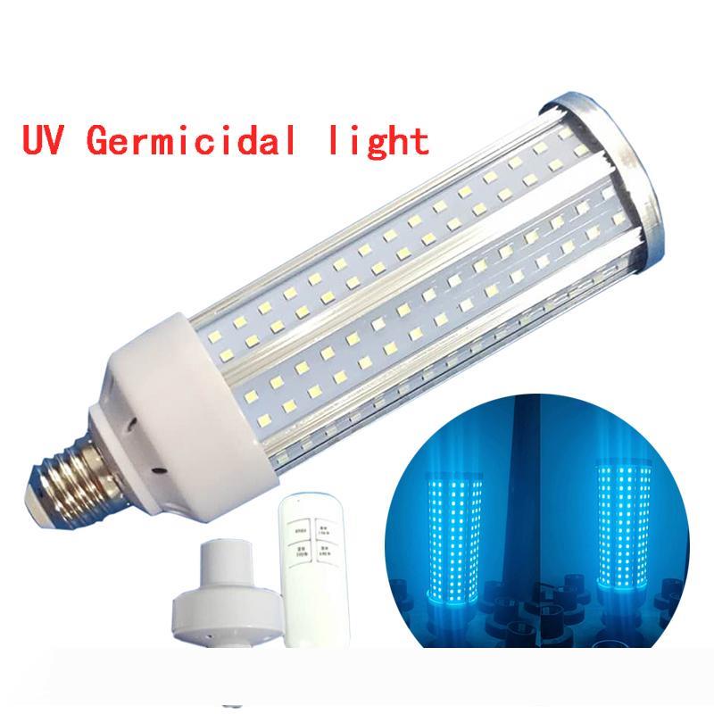 

60W UV Germicidal Lamp E27 Led UV Light Bulb Disinfection Lamp LED Lights Home Clean Air Kill Bacteria Mites