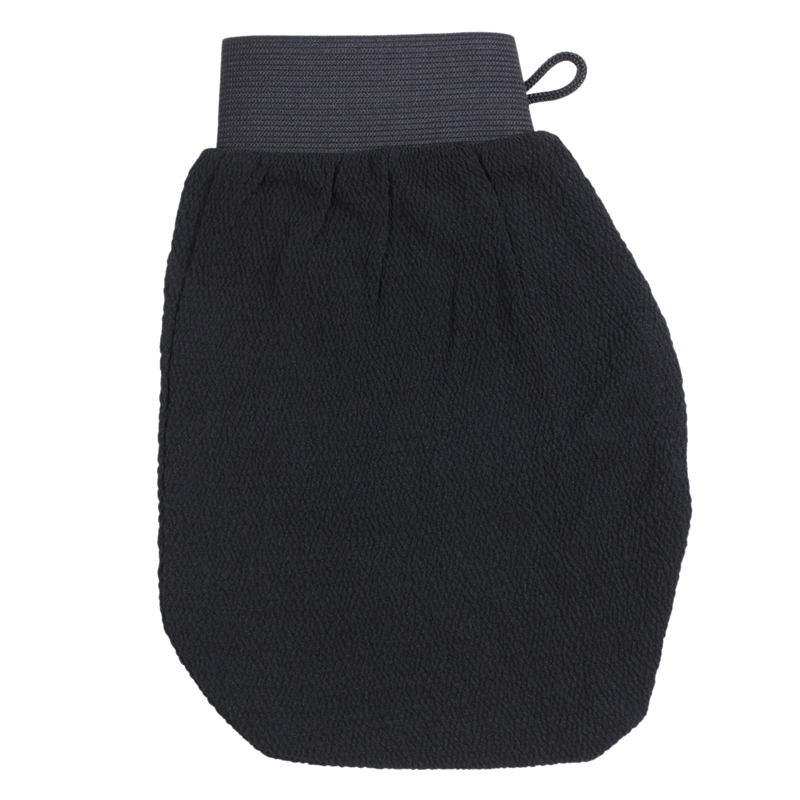

Kessa glove from Morocco for a gentle scrub, Black