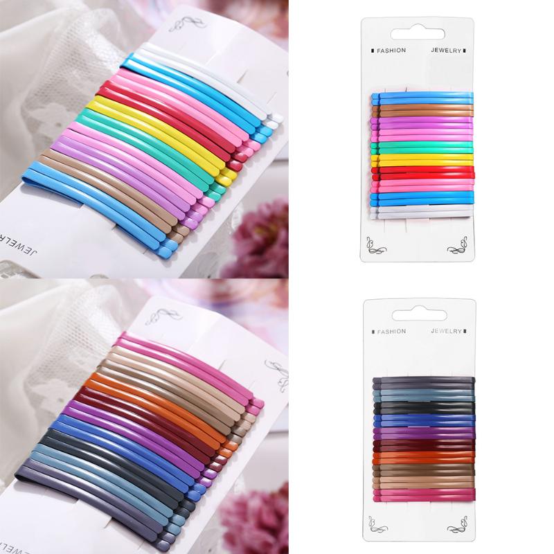 

Todorova Sweet Fashion Candy Color Hair Pin Clip Curved Hair Clip Kids Hairpins Women Girls Hairgrips Barrettes Accessories, 01