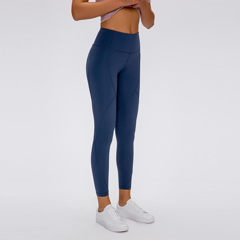 

Classical Naked-Feel Athletic Fitness Leggings Women Four-Way Stretchy Gym Sport Tights Yoga Pants, As shown