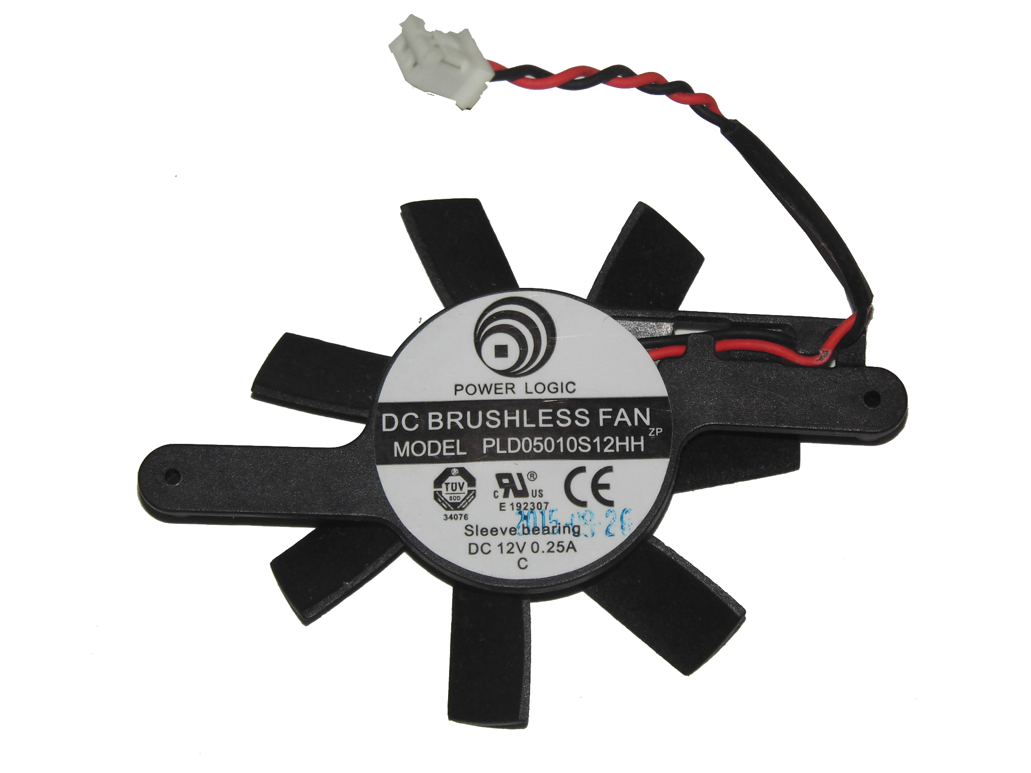 

Power Logic PLD05010S12HH 12V 0.25A 2Wire for ATI W5000 Video Fan