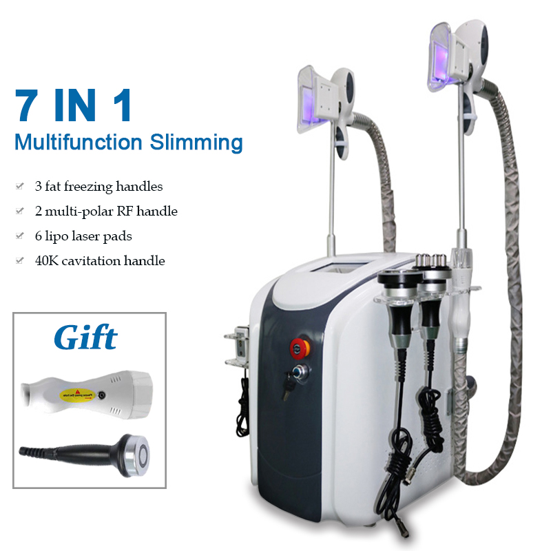 

2021 Cryolipolysis Fat Freezing Machine Professional Cryotherapy Slimming Cavitation Rf Vacuum Fats Removal Anti Cellulite Lipolaser
