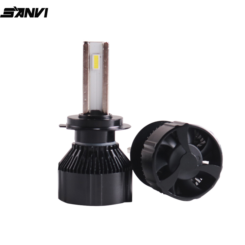 

SANVI New Arrival H1 H4 H7 H11 9005 9006 9012 Car LED Headlight Bulb 43W 6000k Auto Headlight for Car light Retorfit