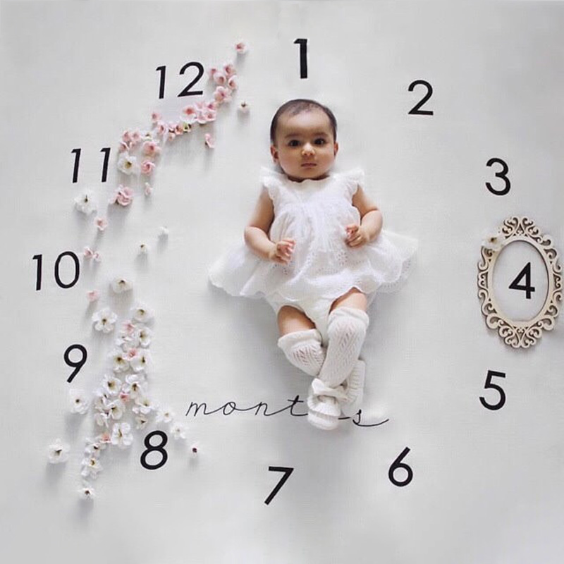 

Multi-style Soft Flannel Baby Wrap Newborn Baby Receiving Blankets for Photo Shoot Blanket Photography Props Accessories